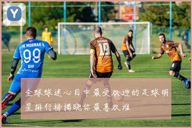 全球球迷心目中最受欢迎的足球明星排行榜揭晓你最喜欢谁