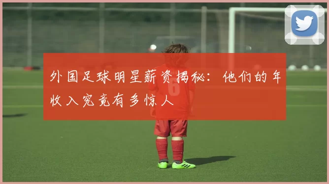 外国足球明星薪资揭秘：他们的年收入究竟有多惊人